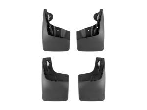 WeatherTech 23-24 Chevrolet Colorado (w/o Optional Wheel Moldings) No Drill MudFlaps - Black | 110170-120170