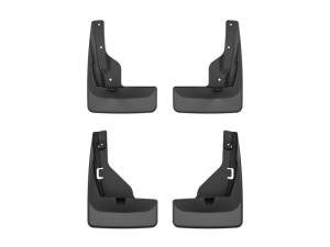 WeatherTech 2024 Toyota Grand Highlander (Incl. Hybrid) Front & Rear No Drill MudFlaps - Black | 110179-120179