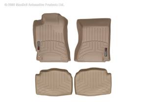 WeatherTech - Floor Mat Set FloorMat WeatherTech 03-08 Subaru Forester Front and Rear Floorliners - Tan | 451281-450972 - Image 5