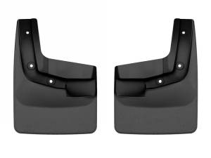 WeatherTech 2024 Ford Ranger (No Raptor) No Drill Front MudFlaps - Black | 110186