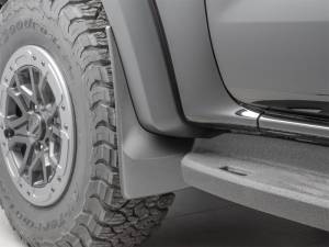 WeatherTech - WeatherTech 24-25 Ford Ranger Raptor Supercrew Front No Drill MudFlaps - Black | 110187 - Image 2