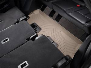 WeatherTech - WeatherTech 2018+ Ford Expedition/Lincoln Navigator (2nd Row Bench Seats) Rear FloorLiner - Tan | 4512956 - Image 3