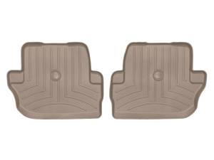 WeatherTech 2018+ Jeep Wrangler JL Rear FloorLiner - Tan (2 Piece Liner) | 4513133