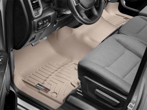 WeatherTech 2019+ Dodge Ram 1500 Crew Cab/Quad Cab w/1st Row Bench Seats Front FloorLiner - Tan | 4514301 - Image 13