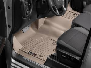 WeatherTech - WeatherTech 2019+ Chevrolet Silverado 1500 Front FloorLiner - Tan | 4514911 - Image 10