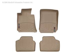WeatherTech - FloorMat WeatherTech 06 BMW 3-Series (E90/E91) Front and Rear Floorliners - Tan | 451581-451462 - Image 5