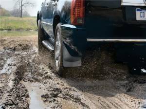 WeatherTech - WeatherTech 06-08 Dodge Ram Mega Cab No Drill Mudflaps - Black | 120007 - Image 3
