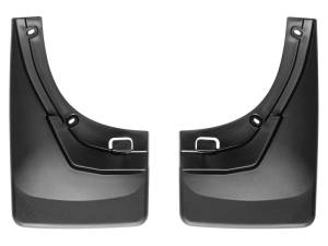 WeatherTech 07-13 Chevrolet Tahoe No Drill Mudflaps - Black | 120014 - Image 2