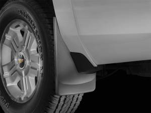 WeatherTech 07-13 Chevrolet Tahoe No Drill Mudflaps - Black | 120014 - Image 5