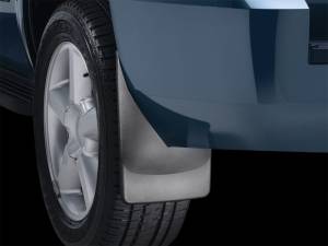 WeatherTech 07-13 Chevrolet Tahoe No Drill Mudflaps - Black | 120015 - Image 5