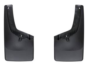 WeatherTech 04-12 Chevrolet Colorado No Drill Mudflaps - Black | 120032