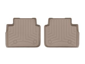 WeatherTech 21-23 Jeep Grand Cherokee L (6-Passenger) 2nd Row Rear FloorLiner HP - Tan | 4516962IM - Image 1