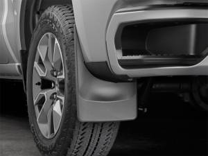 WeatherTech - WeatherTech 2019+ Chevrolet Silverado 1500 Crew Cab No Drill MudFlaps - Black | 120098 - Image 2