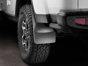 WeatherTech - WeatherTech 2020+ Ford Gladiator No Drill MudFlaps - Black | 120112 - Image 2