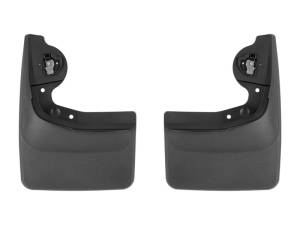 WeatherTech - WeatherTech 22-23 Ford F-150 Lightning No Drill Rear MudFlaps - Black | 120164 - Image 1