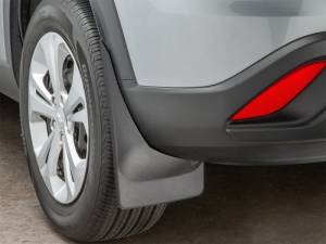 WeatherTech - WeatherTech 24-25 Chevrolet Trax No Drill Rear MudFlaps - Black | 120178 - Image 2