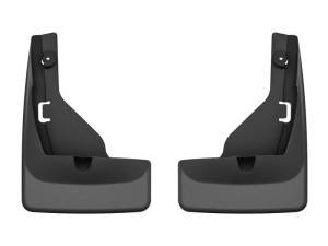 WeatherTech - WeatherTech 2024 Toyota Grand Highlander (Incl. Hybrid) Rear No Drill MudFlaps - Black | 120179 - Image 1