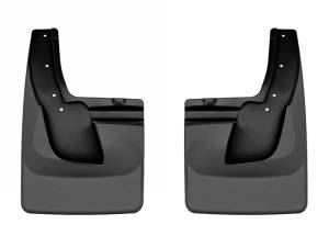 WeatherTech 2025 Dodge RAM 1500 No Drill Rear MudFlaps - Black | 120185