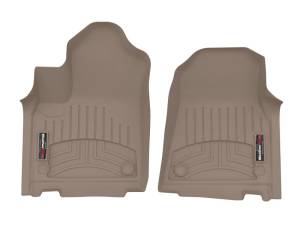 WeatherTech 22-23 Jeep Grand Wagoneer/Wagoneer Front FloorLiner - Tan (8 Passenger) | 4517041