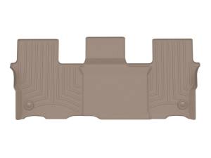 WeatherTech 22-23 Jeep Grand Wagoneer/Wagoneer Rear 3rd Row Rubber Mats - Tan (8 Passenger) | 4517046