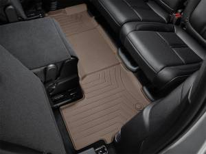 WeatherTech 22-23 Jeep Grand Wagoneer/Wagoneer Rear 3rd Row Rubber Mats - Tan (8 Passenger) | 4517046 - Image 3