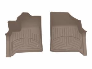 WeatherTech 24-25 GMC Acadia (Incl. Denali) w/Bench & Bucket Seats Front FloorLiner HP - Tan | 4518811IM