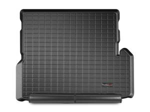 WeatherTech 11-13 Toyota Highlander Cargo Liner w/ Bumper Protector - Black (Hybrid; Behind 2nd Row) | 401015SK