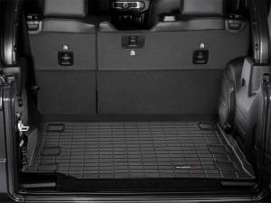 WeatherTech - WeatherTech 2018+ Jeep Wrangler Unlimited Cargo Liner-Black (Vehicles w/Flat Load Floor & Subwoofer) | 401107 - Image 2