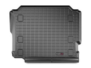 WeatherTech 18+ Jeep Wrangler Unlimited (No Flat Load/No Sub) Cargo Liner w/Bumper Protector - Black | 401109SK