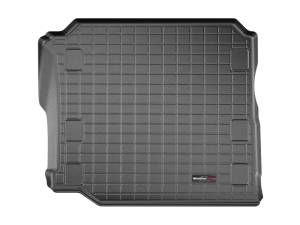 WeatherTech 2018+ Jeep Wrangler Unlimited JL w/Subwoofer Cargo Liners - Black | 401188
