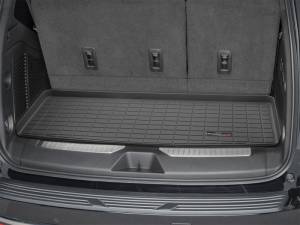 WeatherTech 2021-2021 Chevrolet Tahoe (Behind 3rd Row Seating) Cargo Liners - Black | 401384 - Image 2