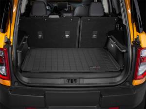 WeatherTech - WeatherTech 2021+ Ford Bronco Sport (Full size spare tire) Cargo Liners - Black | 401404 - Image 2