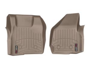WeatherTech 11+ Ford F250/F350/F450/F550 Front FloorLiner - Tan | 453211