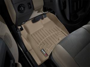 WeatherTech - WeatherTech 11+ Ford F250/F350/F450/F550 Front FloorLiner - Tan | 453211 - Image 13