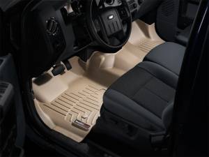 WeatherTech - WeatherTech 11+ Ford F250/F350/F450/F550 Front Floorliner OTH - Tan | 453291 - Image 15