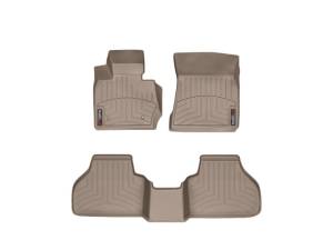 WeatherTech - FloorMat WeatherTech 11 BMW X3 Front and Rear Floorliners - Tan | 45331-1-2 - Image 5
