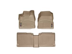 FloorMat WeatherTech 11 Chevrolet Equinox Front and Rear Floorliners - Tan | 453461-452712