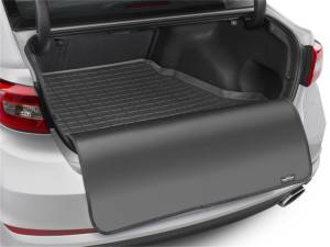 WeatherTech - WeatherTech 04-06 Jeep Wrangler Unlimited Cargo Liner w/ Bumper Protector - Black | 40293SK - Image 2
