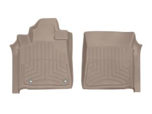 WeatherTech 2012-2019 Toyota Sequoia Front FloorLiner HP - Tan | 454081IM