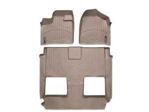 WeatherTech - Floor Mat Set FloorMat WeatherTech 11+ Chrysler Town & Country Front and Rear Floorliners - Black | 454211-451414 - Image 5
