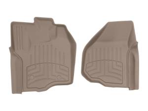 WeatherTech 12+ Ford F250/F350/F450/F550 Front FloorLiner HP - Tan | 454331IM