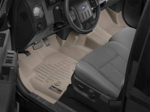 WeatherTech - WeatherTech 12-13 Ford F250/F350/F450/F550 Front Floorliner OTH - Tan | 454341 - Image 5