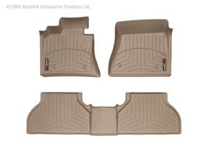 WeatherTech - Floor Mat Set FloorMat WeatherTech 10+ Jaguar XJ Front and Rear Floorliners - Tan | 45447-1-3 - Image 3