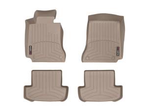 WeatherTech - Floor Mat Set FloorMat WeatherTech 12-13 Mercedes-Benz E-Class Front and Rear Floorliners - Tan | 454701-451613 - Image 5