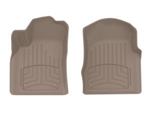 WeatherTech 13-15 Jeep Grand Cherokee/Dodge Durango Front FloorLiner HP - Tan | 454851IM