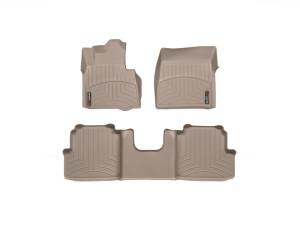 WeatherTech - FloorMat WeatherTech 13+ Mercedes-Benz G-Class Front and Rear Floorliners - Tan | 454941-452212 - Image 4