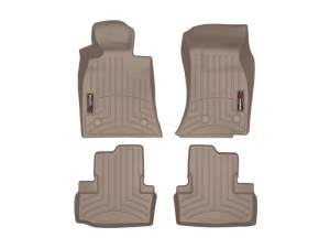 WeatherTech - FloorMat WeatherTech 13+ Cadillac ATS Front and Rear Floorliners - Tan | 45497-1-2 - Image 2