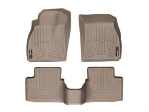 WeatherTech - FloorMat WeatherTech 11 Buick Regal Front and Rear Floorliners - Tan | 455241-453272 - Image 6