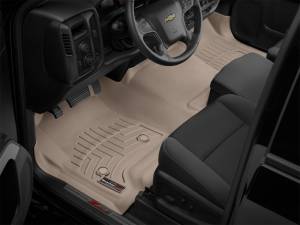 WeatherTech - WeatherTech 14+ Chevrolet Silverado Front Floorliner OTH - Tan | 455431 - Image 16