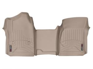 WeatherTech 14+ Chevrolet Silverado Front Floorliner OTH - Tan | 455451